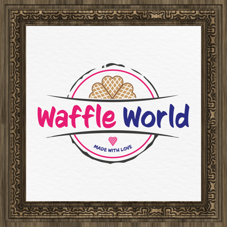 Logo Waffle World