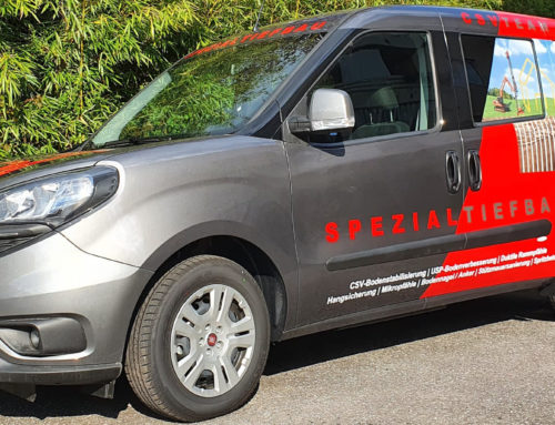 Fahrzeugbeklebung Fiat Doblo